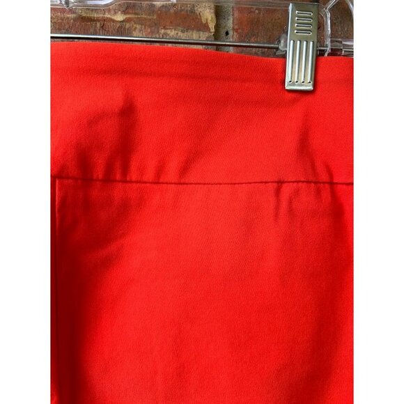 Versona Women's Red Orange Ankle Pants Size 4 Modern - Picture 5 of 6